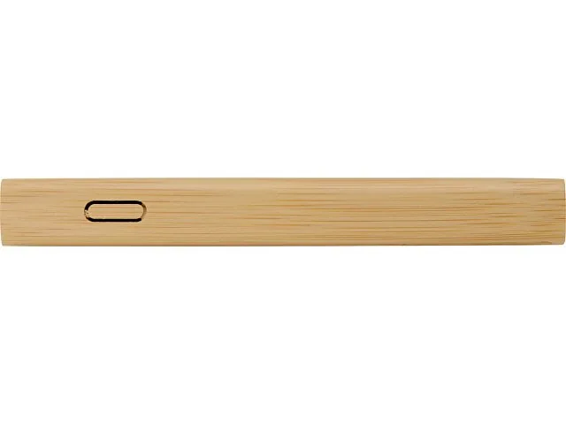 Внешний беспроводной аккумулятор из бамбука «Bamboo Air», 10000 mAh фото 8