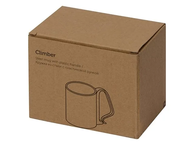 Стальная кружка с двойными стенками «Climber» фото 5