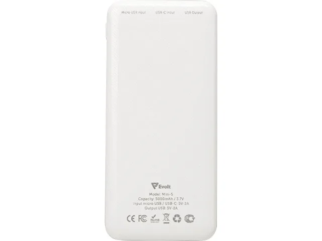 Внешний аккумулятор «Mini-5», 5000 mAh фото 5
