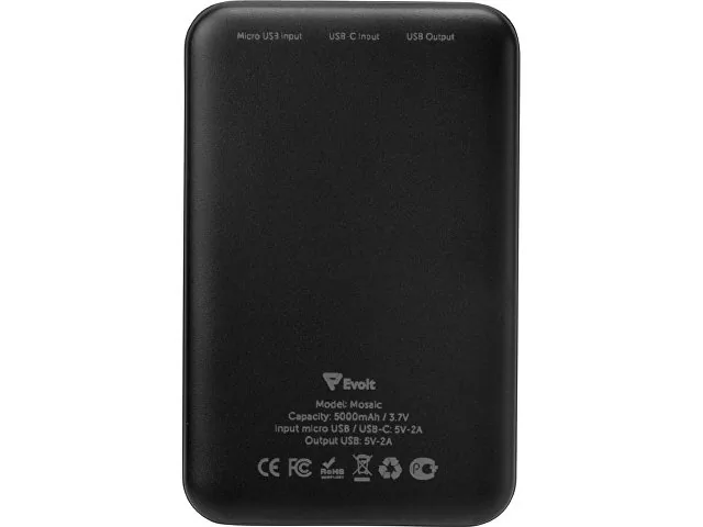 Внешний аккумулятор «Mosaic», 5000 mAh фото 6