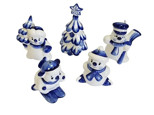 Набор новогодних игрушек фото 2