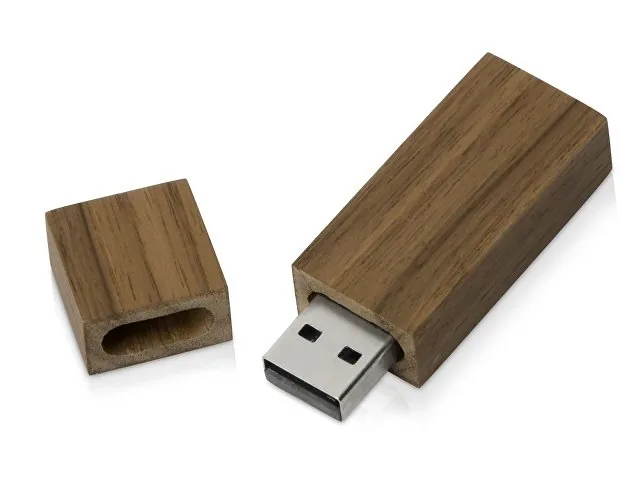 USB-флешка на 16 Гб «Woody» с магнитным колпачком фото 2