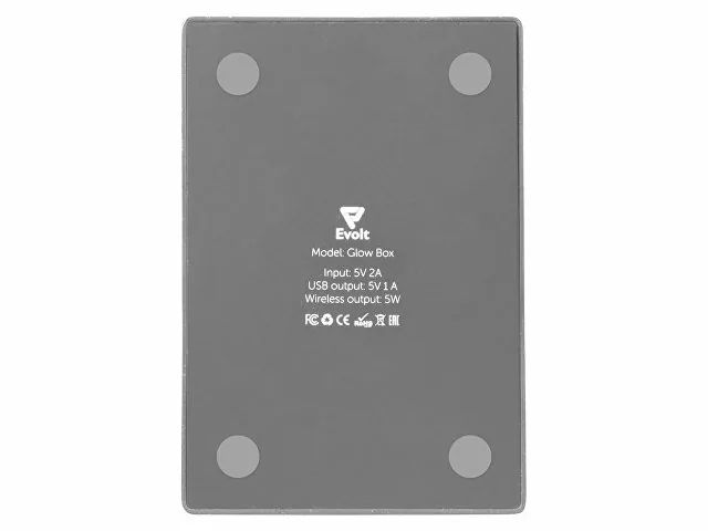Настольное беспроводное зарядное устройство «Glow Box» фото 9