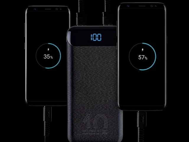 Внешний аккумулятор с дисплеем, 10000 mAh фото 15