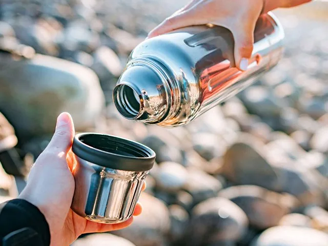 Вакуумный термос «Flask», 1 л фото 7