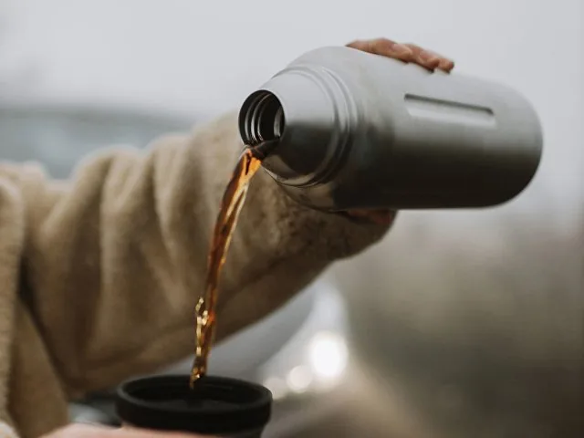 Вакуумный термос «Flask», 1 л фото 9