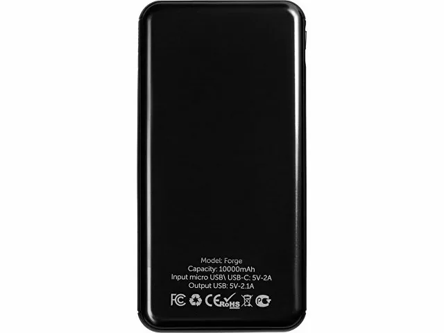 Внешний аккумулятор «Forge» v.2 , 10000 mAh фото 3