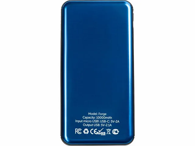 Внешний аккумулятор «Forge» v.2 , 10000 mAh фото 3