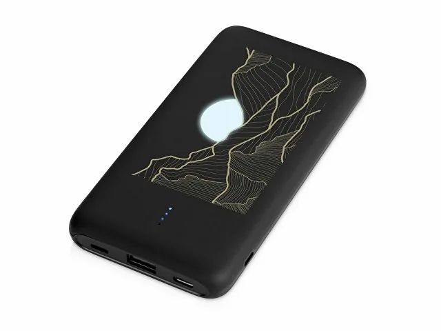 Внешний беспроводной аккумулятор с подсветкой лого «Reserve X», 8000 mAh фото 3