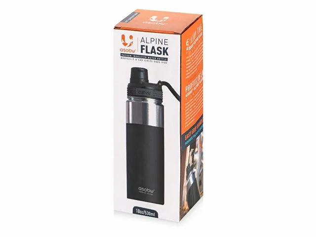 Вакуумная термобутылка «ALPINE FLASK», 530 мл фото 11