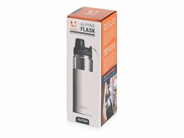 Вакуумная термобутылка «ALPINE FLASK», 530 мл фото 11