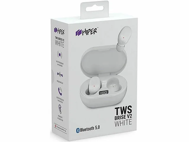 Беспроводные наушники HIPER TWS «BRISE V2» фото 4