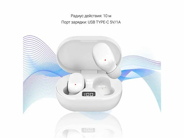 Беспроводные наушники HIPER TWS «BRISE V2» фото 5
