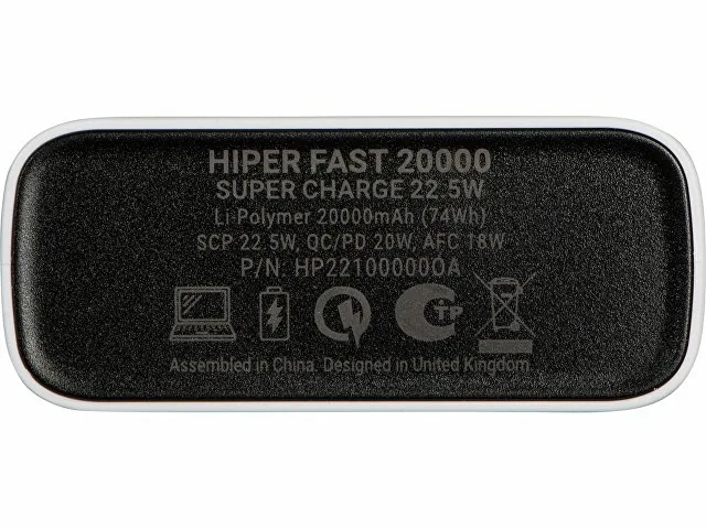 Портативный внешний аккумулятор «FAST», 20000 mAh фото 6