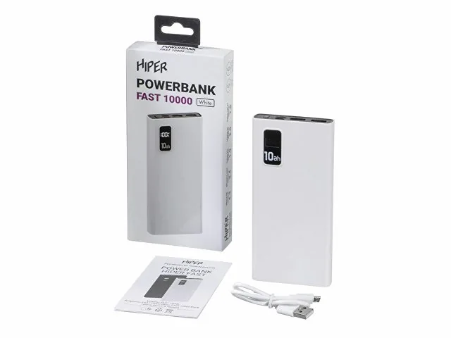 Портативный внешний аккумулятор «FAST», 10000 mAh фото 8