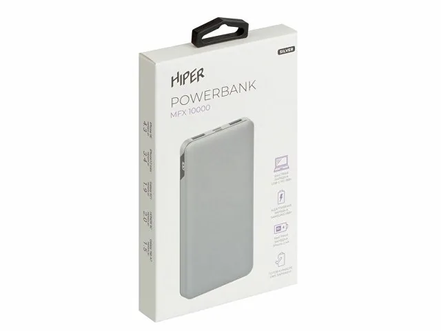 Портативный внешний аккумулятор «MFX», 10000 mAh фото 5