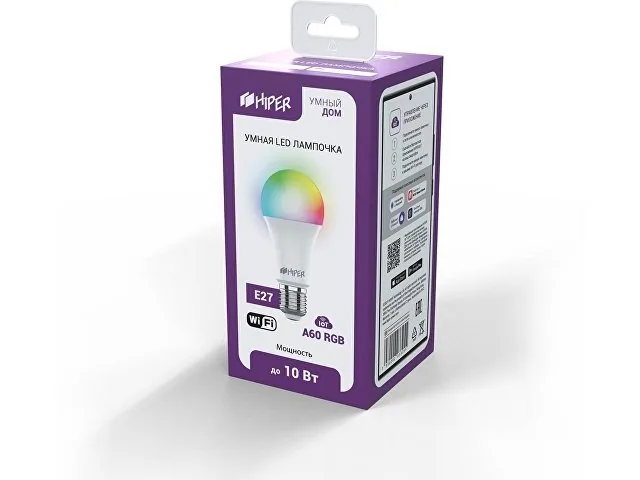 Умная LED лампочка «IoT A60 RGB» фото 3
