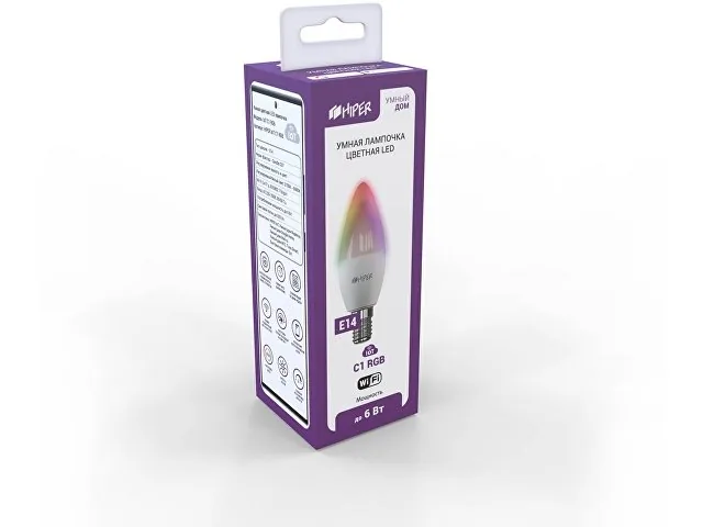 Умная LED лампочка «IoT C1 RGB» фото 2