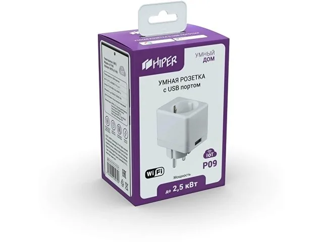 Умная розетка с USB портом «IoT P09» фото 2