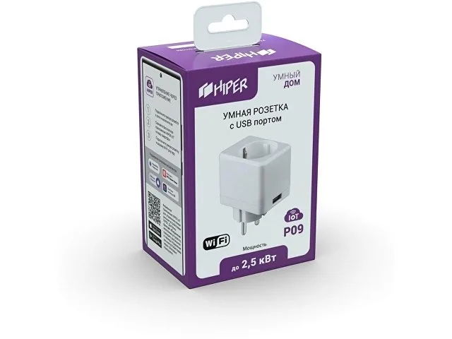 Умная розетка с USB портом «IoT P09» фото 3