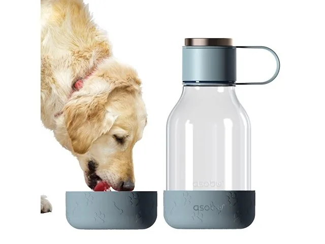 Бутылка для воды 2-в-1 «Dog Bowl Bottle» со съемной миской для питомцев, 1500 мл фото 2