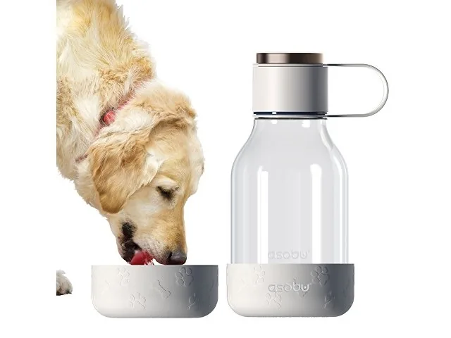 Бутылка для воды 2-в-1 «Dog Bowl Bottle» со съемной миской для питомцев, 1500 мл фото 2