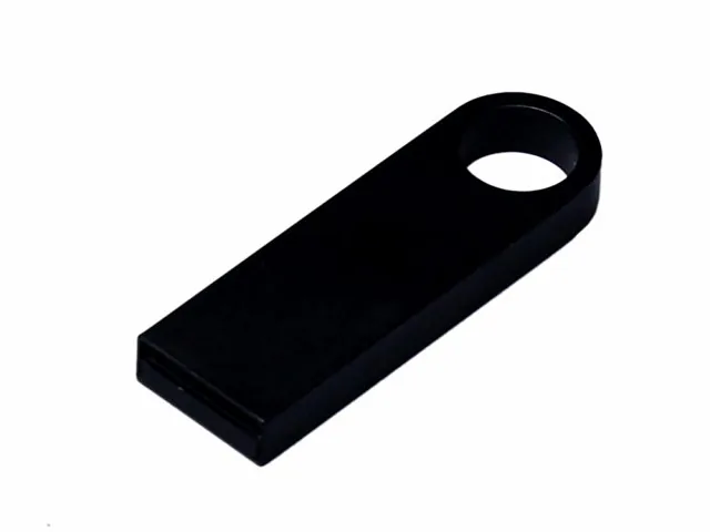 USB 2.0-флешка на 16 Гб с мини чипом и круглым отверстием фото 2