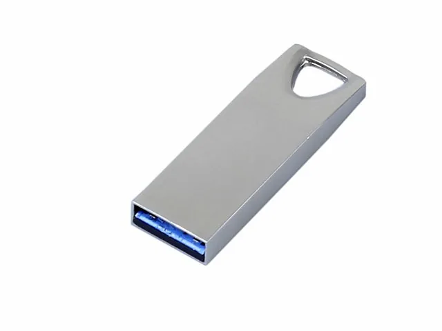 USB 2.0-флешка на 4 Гб с мини чипом и отверстием для цепочки фото 2