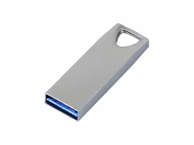 USB 3.0-флешка на 32 Гб с мини чипом и отверстием для цепочки фото 2