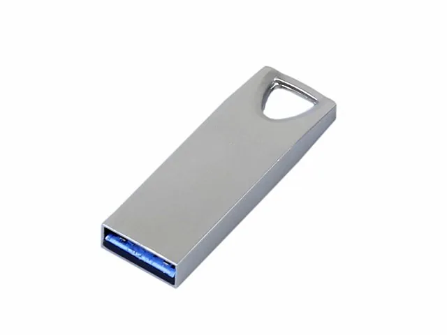 USB 2.0-флешка на 64 Гб с мини чипом и отверстием для цепочки фото 2