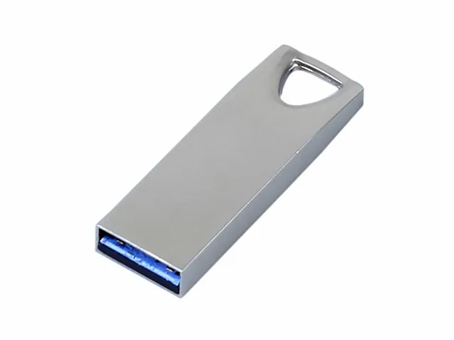 USB 3.0-флешка на 128 Гб с мини чипом и отверстием для цепочки фото 2