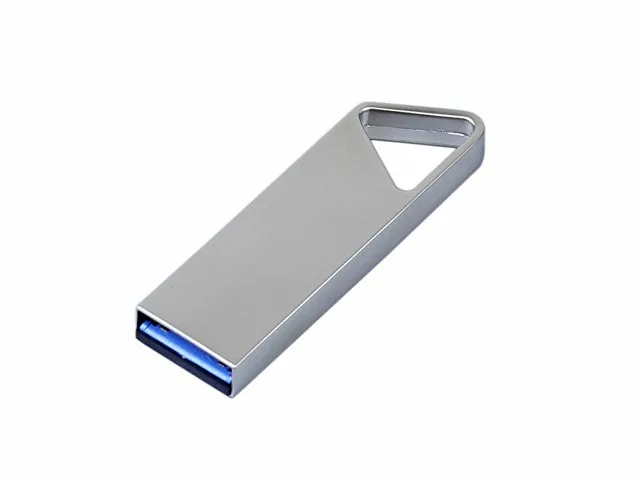 USB 2.0-флешка на 64 Гб с мини чипом и отверстием для цепочки фото 2