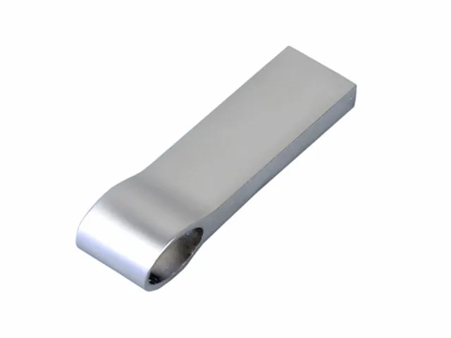 USB 2.0-флешка на 128 Гб с мини чипом и боковым отверстием для цепочки фото 3