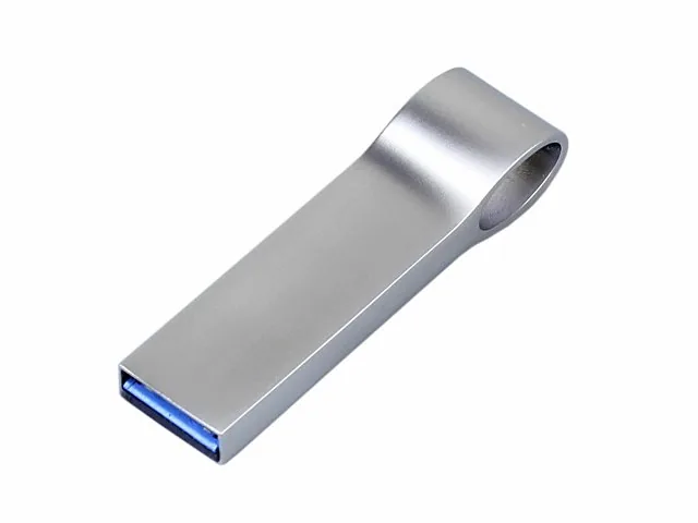 USB 3.0-флешка на 128 Гб с мини чипом и боковым отверстием для цепочки фото 2