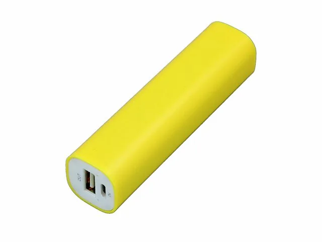 Внешний аккумулятор «Digi» прямоугольной формы, 2200 mAh