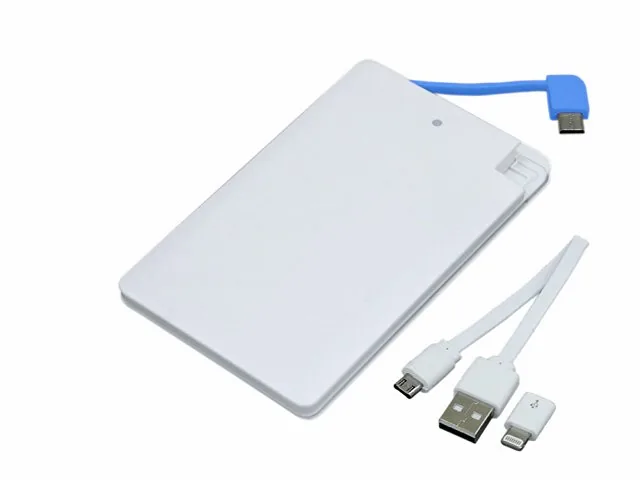 Внешний аккумулятор в форме карты «Trunk», 2500 mAh фото 2