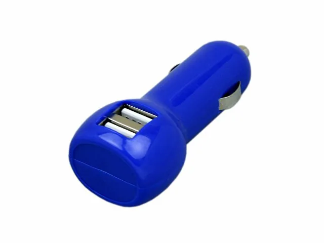 Автомобильная зарядка на 2 USB порта фото 2