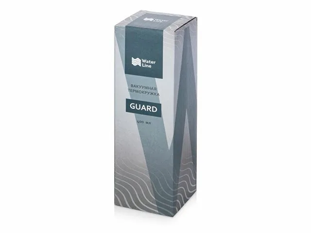 Вакуумная термокружка c кнопкой «Guard», soft-touch, 400 мл фото 9