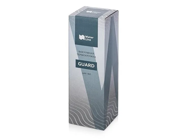 Вакуумная термокружка c кнопкой «Guard», soft-touch, 400 мл фото 9