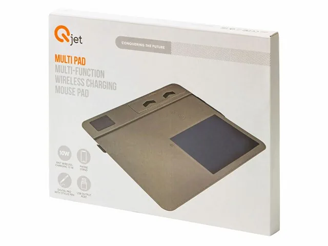 Многофункциональный коврик для мыши «Multi Pad» с беспроводной зарядкой и LCD экраном, 10 Вт фото 15