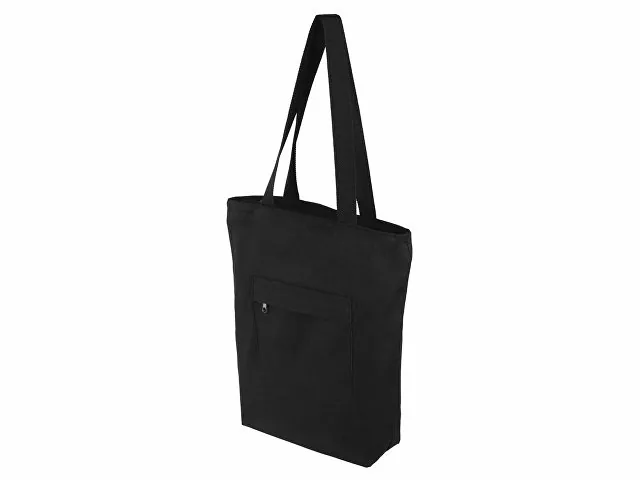 Сумка на молнии «Zipper» из хлопка 280 г/м2 фото 4