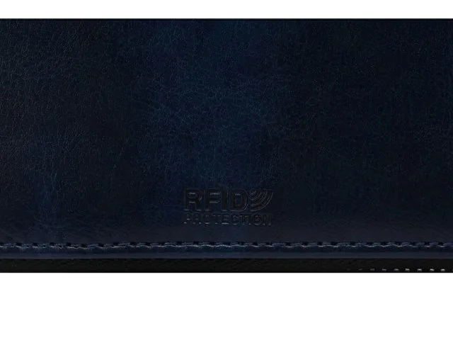 Бизнес-блокнот на молнии А5 «Fabrizio» с RFID защитой и ручкой фото 10