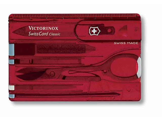 Швейцарская карточка «SwissCard Classic», 10 функций фото 2