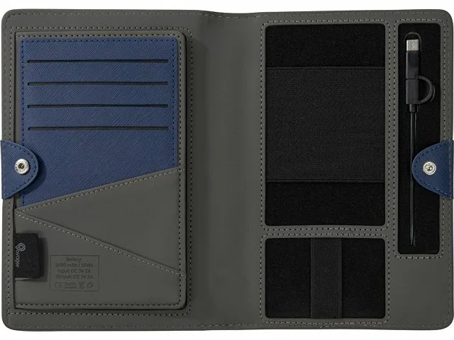 Органайзер с функцией беспроводной зарядки «Manner», 5000 mAh фото 7