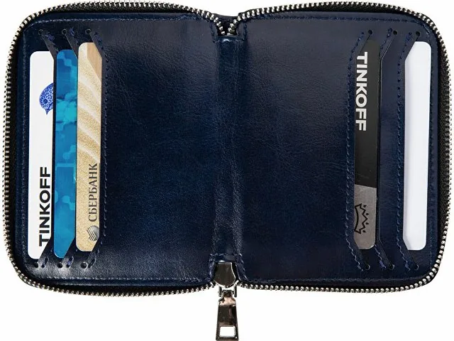 Картхолдер на молнии для 8 карт с RFID-защитой «Fabrizio» фото 5