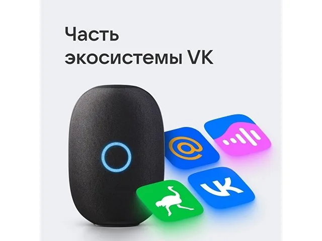 Умная колонка VK «Капсула» с голосовым помощником Марусей, 30 Вт фото 6