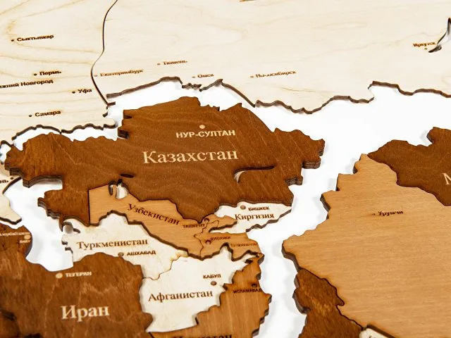Интерьерная карта мира «World» фото 9
