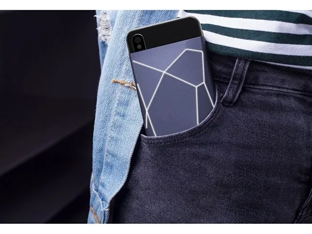 Портативное беспроводное зарядное устройство «Geo Wireless», 5000 mAh фото 6