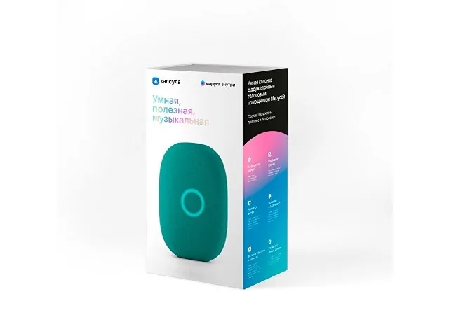 Умная колонка VK «Капсула» с голосовым помощником Марусей, 30 Вт фото 4