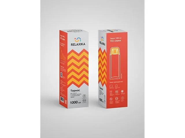 Термос Relaxika «102» 2 чашки фото 21